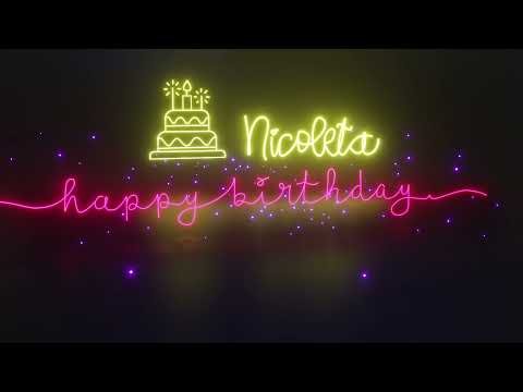 Nicoleta Birthday Special Video
