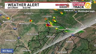 Saturday night storm tracking