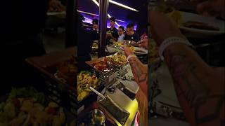 🍽️ Unlimited seafood and great live music! Bangkok "The Opalence" cruise review 🎵 #shorts #ytshorts