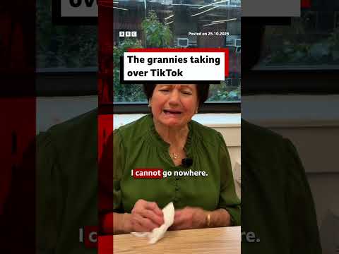 Meet the grannies taking over TikTok. #TikTok #BBCNews