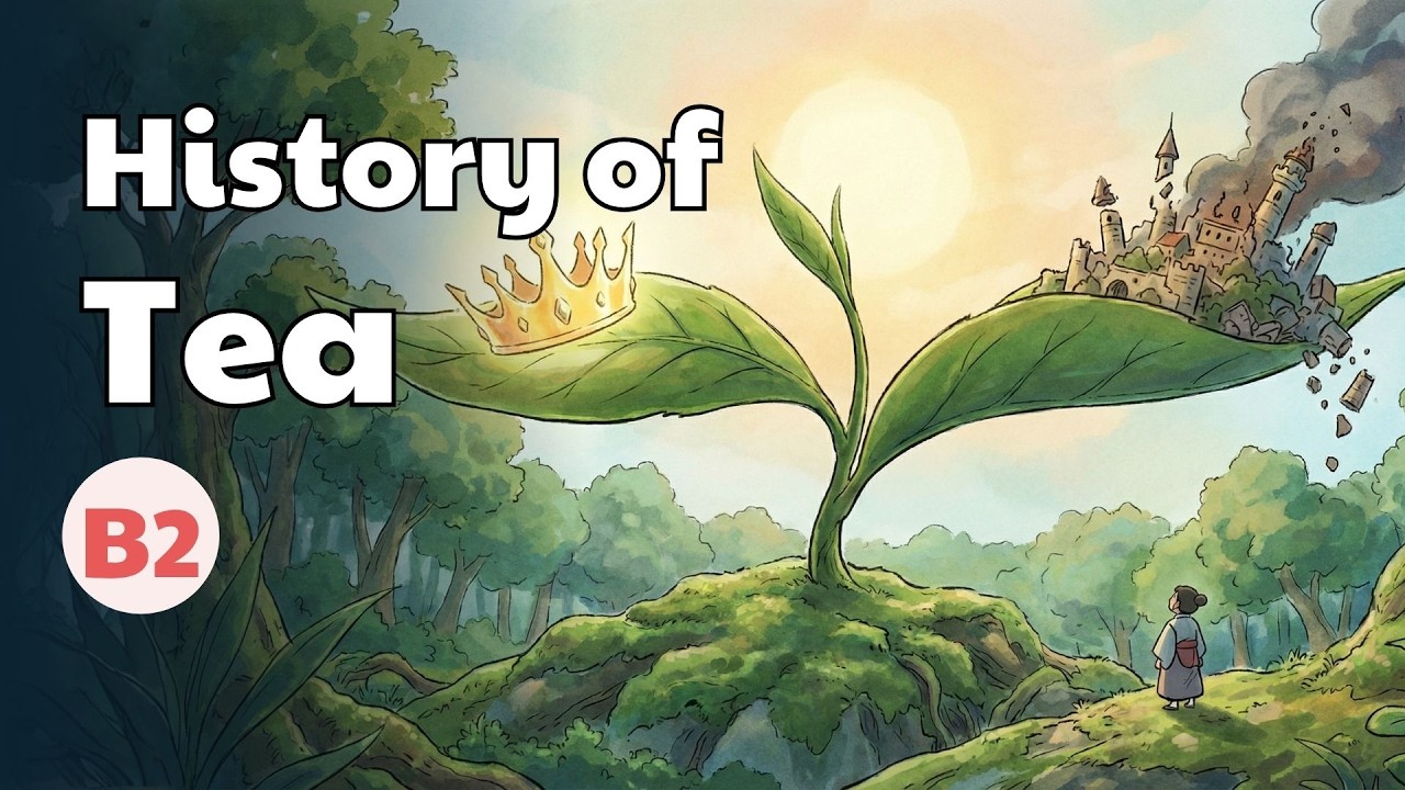 The 5,000 Year History of Tea: From Ancient Emperors to Global Empires | B2 English Story ✅️