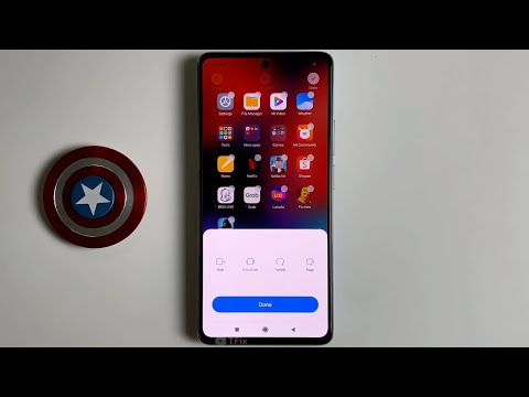 How to change Home screen application page transition effect on Xiaomi 11T Android 11