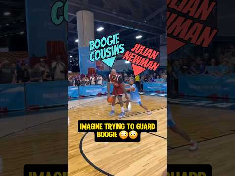 Julian Newman had to guard Boogie Cousins!😭