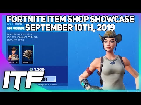 Fortnite Item Shop RIO GRANDE IS BACK! [September 10th, 2019] (Fortnite Battle Royale)