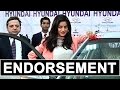 Deepika Singh Endorses a Car brand