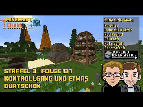 Let´s Play Buildcraft [HD+] S03E137 - Kontrollgang und etwas Quatschen