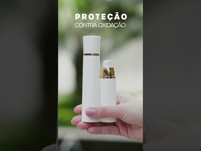 Frasco Airless PTG Preto 30ml
