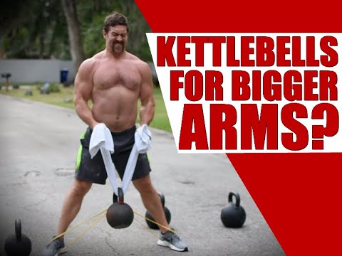 Kettlebell Arm Routine [Build Massive, Muscular, and Powerful Biceps &amp; Triceps] | Chandler Marchman