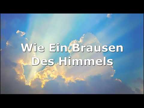 Wie Ein Brausen Des Himmels Lyrics
