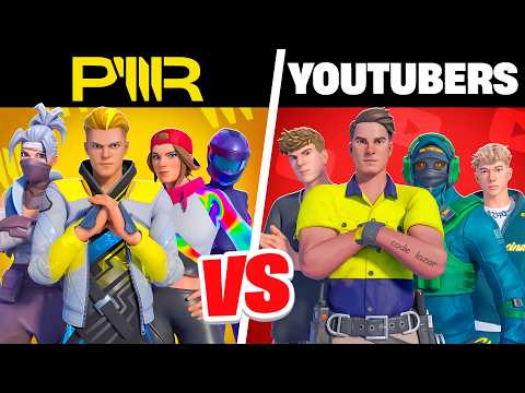PWR VS YOUTUBERS!