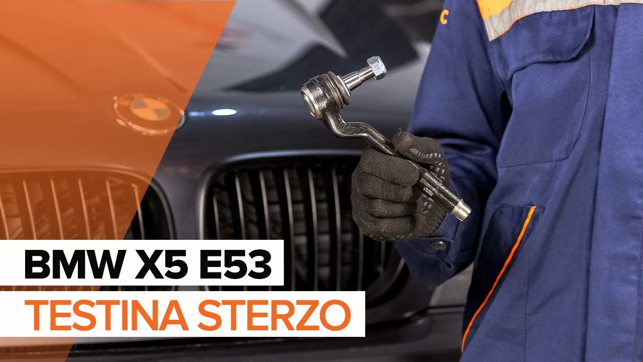 Come cambiare testine sterzo su BMW X5 E53 - Guida alla sostituzione