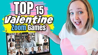 15 Valentine’s Day ZOOM Games | Virtual Valentine games for ALL AGES