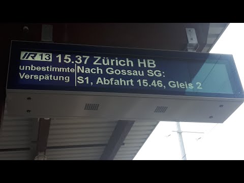 SBB Ansage IR13 nicht Fahrbereit