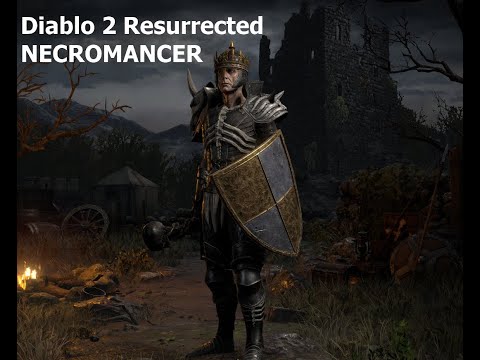 Diablo 2 Resurrected - NECROMANCER  Hell Cow Run