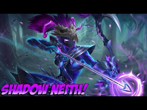 ANOTHER SICK SHADOW SKIN CONCEPT COMES TO SMITE! NEITH! - Masters Ranked Duel - SMITE