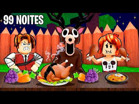 JANTAR DE THANKSGIVING NO 99 NOITES NA FLORESTA ft @CrisMinegirl