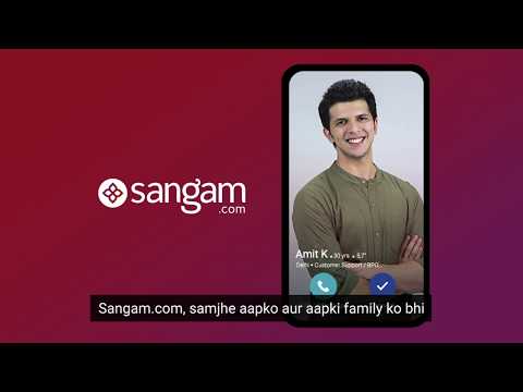 Sangam.com: Matrimony App video