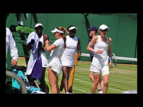 Mboko and Cross in Wimbledon girls' doubles final   2022