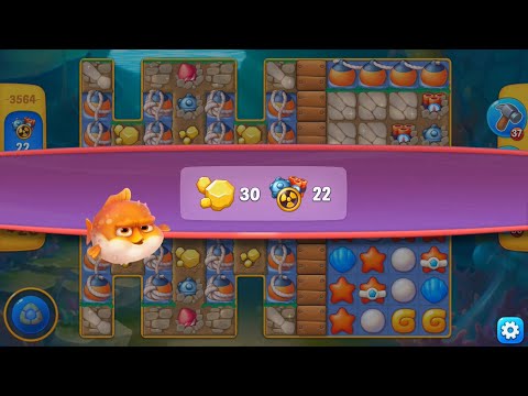 Fishdom. Hard Level 3564. HD Quality