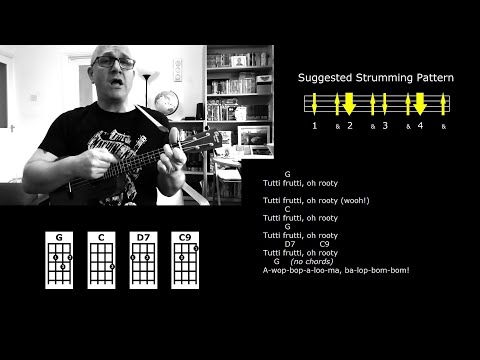 Tutti Frutti - Little Richard - Ukulele Strum-Along Lesson - Jez Quayle