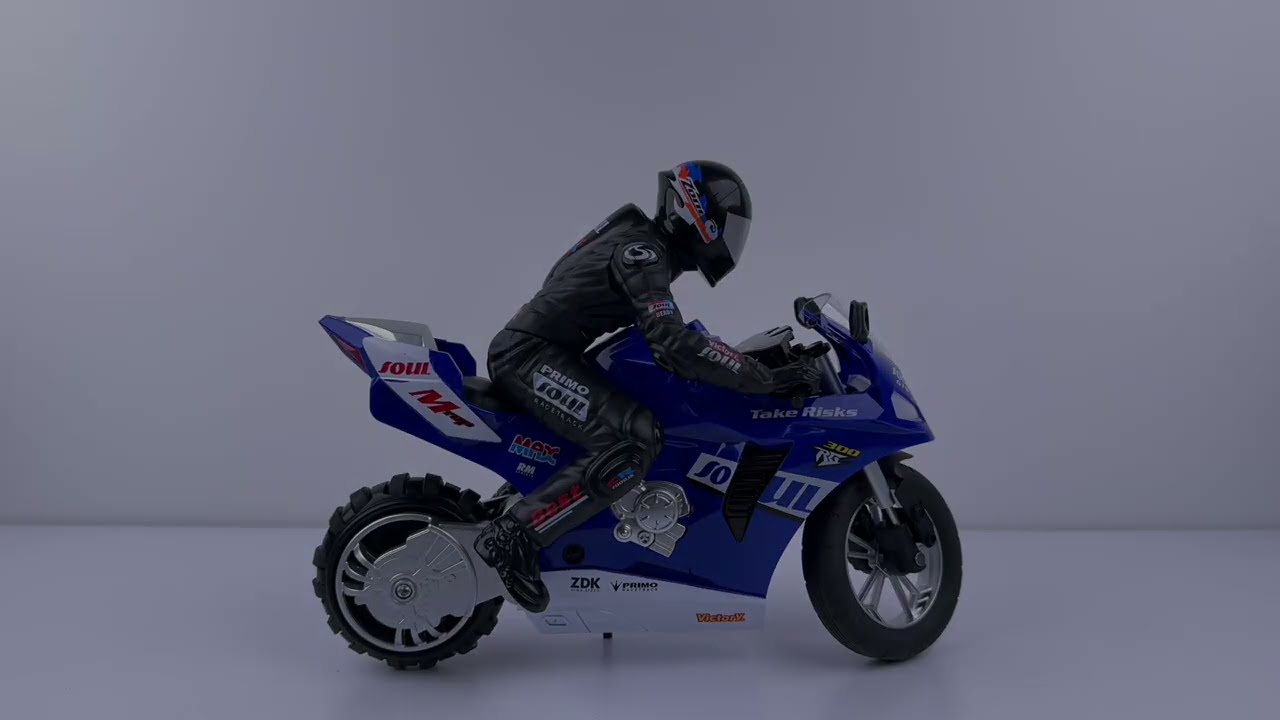 Мотоцикл на радиоуправлении Motorcycle Stunt Drift six-axis Gyroscope