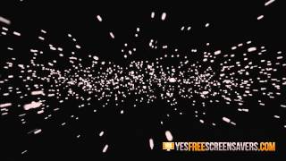 Free Hyperspace Screensaver — Animated Space Screensaver