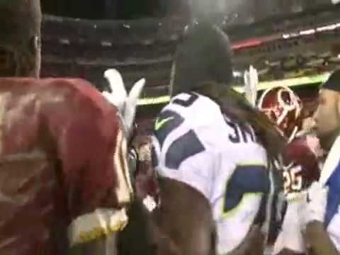 Trent Williams punches Richard Sherman in the face