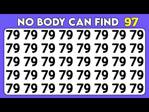 Trova l'intruso | Edizione numeri e lettere | Metti alla prova le tue capacità di osservazione 💪