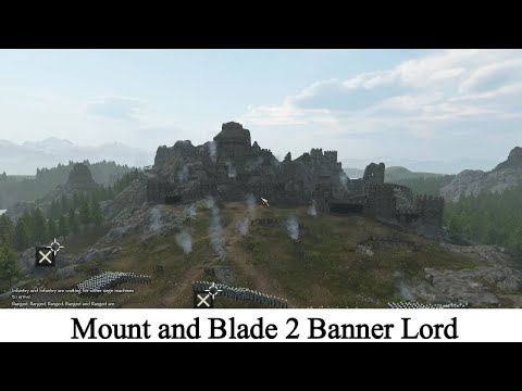 1000 Unit Castle siege Battle  Mount and Blade 2 Bannerlord | JH SHAOLIN |