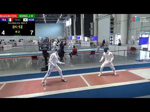 Kazan 2021 SME - L64 - Buzzachino ITA v Song KOR