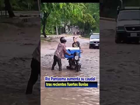 Fuertes Lluvias Provocan Crecida Del Río Pantasma Y Generan Afectaciones En Puente