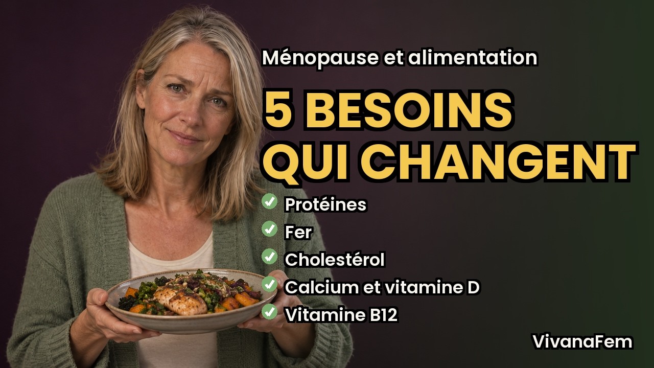 Miniature de la vidéo : Ménopause : dois-je changer mon alimentation ?
