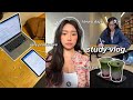 Study Vlog VERY Productive Days In My Life Library Study Notetaking What I Eat Daily Routines