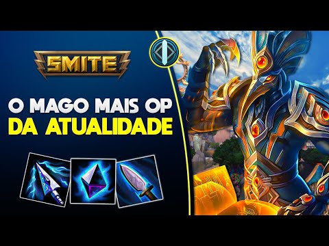 O mago mais OP da atualidade! THOTH MID - ⚡ Smite BR Ranked Conquista