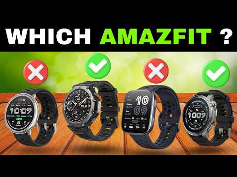✅ 7 Best AMAZFIT SmartWatches For RUNNING & Daily Use [2026] ⌚ [BUDGET to PREMIUM] iPhone & Android