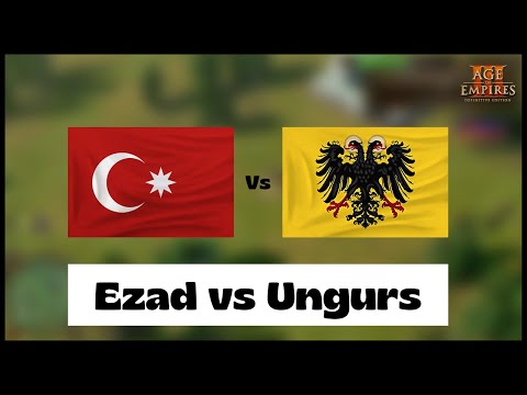 Age of Empires 3- Ottoman Vs Germany | Ezad Vs Ungurs | Aoe3 DE | Definitive Edition | UHD