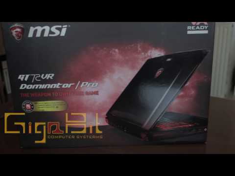 Gigabit Unboxing 10 (MSI NB Dominator Pro GT72VR 6RE-266NL)