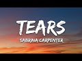 Sabrina Carpenter - Tears (Lyrics)