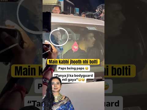 Tanya mittal with 150 Bodyguards 😳😱 #tanyamittal #tanya #biggboss19 #biggboss #bb19 #biggbosspromo