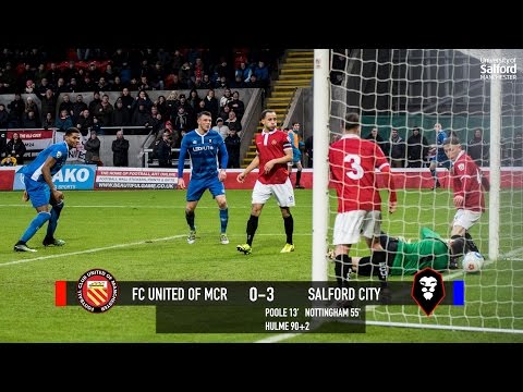 FC United of Manchester 0-3 Salford City - National League North 28/01