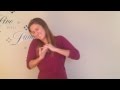 ASL "Human" by Christina Perri 