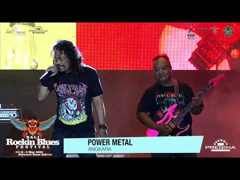 ANGKARA POWER METAL Live at Bali Rockin Blues Fest 2023