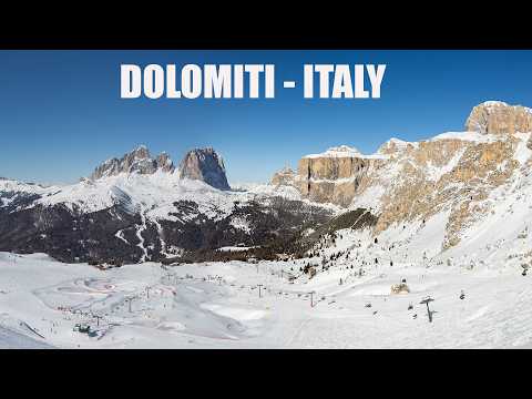 DOLOMITI | ITALY | CANAZEI | SELLA RONDA | 4K | 2 DAY SKIING AT DOLOMITI