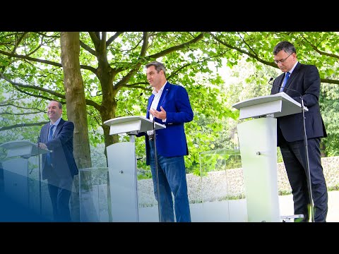 Pressekonferenz nach der Kabinettssitzung am 27. Juli 2021 - Bayern