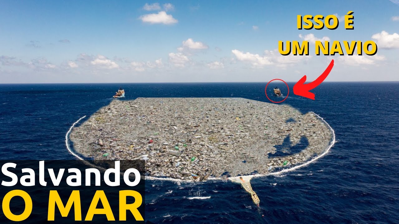 O Robô Que Come Lixo do Mar!