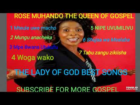 ROSE MUHANDO'S FIRST ALBUM MIX PART1