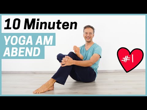 10 min EVENING YOGA | Inner Peace | Day 1 - Start of the Challenge