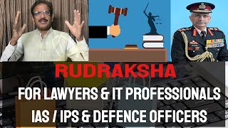 rudraksha For Lawyers & IT Professionals (Hindi) Rudraksha For IAS & IPS / Defence Officers HINDI