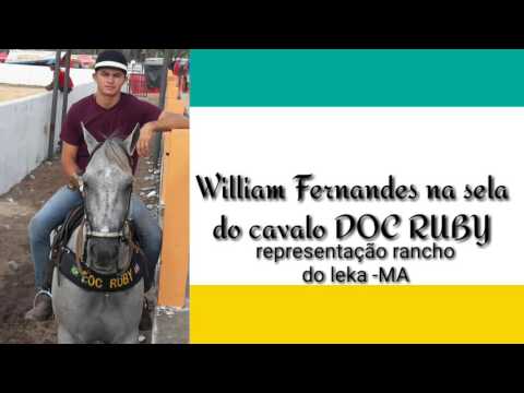 William Fernandes , cavalo doc Ruby