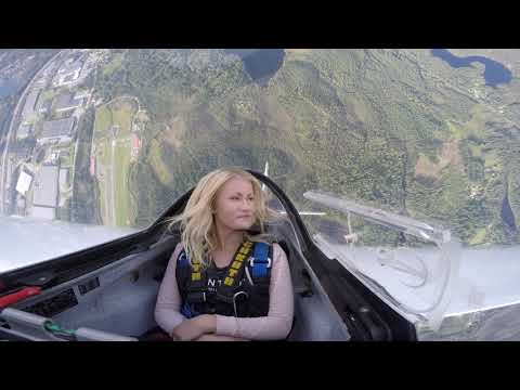 Glider Aerobatic Ride with Gustav Salminen